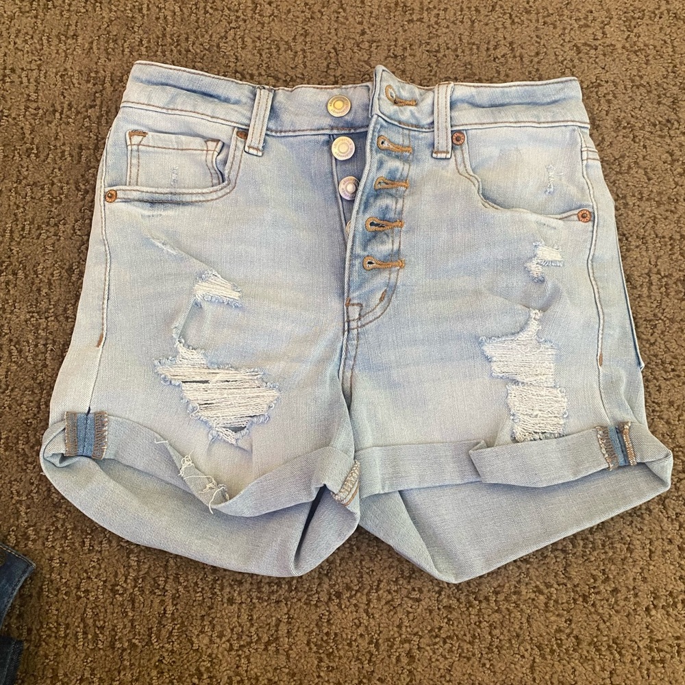 Light Jean Shorts
